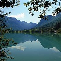 Buy canvas prints of Summer lake by Mark Fieldsend