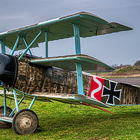 Buy canvas prints of Fokker Triplane by Stuart Atton