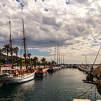 Buy canvas prints of Harbour at Cartagena 2 by Stuart Atton