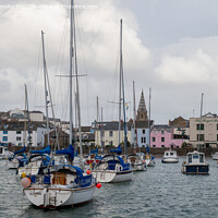 Buy canvas prints of Majestic Boats in Ilfracombe by tammy mellor