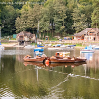 Buy canvas prints of Rudyard lake by tammy mellor
