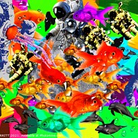 Buy canvas prints of Crazy Dreamin' 3 by OTIS PORRITT