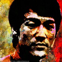 Buy canvas prints of Bruce Lee by OTIS PORRITT