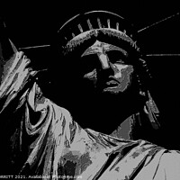 Buy canvas prints of STATUE OF LIBERTY NYC 3 by OTIS PORRITT