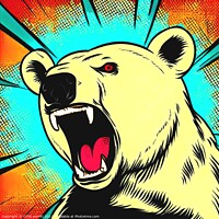 Buy canvas prints of POLAR BEAR 14 by OTIS PORRITT
