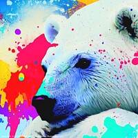 Buy canvas prints of POLAR BEAR 9 by OTIS PORRITT