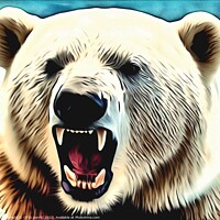Buy canvas prints of POLAR BEAR 16 by OTIS PORRITT