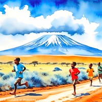Buy canvas prints of THE SPIRIT OF AFRICA  by OTIS PORRITT