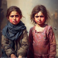 Buy canvas prints of CHILDREN OF WAR (CIVIL WAR) SYRIA 3 by OTIS PORRITT