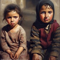 Buy canvas prints of CHILDREN OF WAR (CIVIL WAR) SYRIA 4 by OTIS PORRITT