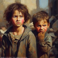 Buy canvas prints of CHILDREN OF WAR (CIVIL WAR) SYRIA 8 by OTIS PORRITT