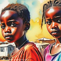 Buy canvas prints of CHILDREN AFTER THE WAR 3 by OTIS PORRITT