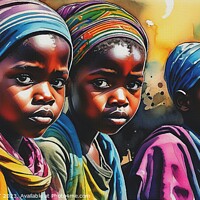 Buy canvas prints of CHILDREN AFTER THE WAR 6 by OTIS PORRITT