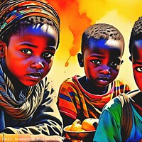 Buy canvas prints of CHILDREN AFTER THE WAR 7 by OTIS PORRITT