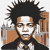 Buy canvas prints of Jean-Michel Basquiat NYC 2 by OTIS PORRITT
