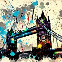 Buy canvas prints of TOWER BRIDGE 4 by OTIS PORRITT