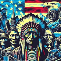 Buy canvas prints of AMERICAN HERITAGE 4 by OTIS PORRITT