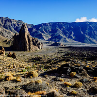 Buy canvas prints of Panoramic landscape in Roques de Garcia, Tenerife, spectacular v by Joaquin Corbalan