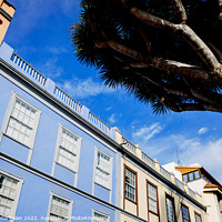 Buy canvas prints of Colorful streets of the old town of San cristobal Tenerife by Joaquin Corbalan