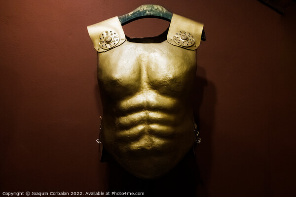 Classical sculpture showing pectoral and abdominal muscles, part Picture Board by Joaquin Corbalan