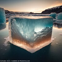 Buy canvas prints of In the arctic there are mineral materials to be exploited, unkno by Joaquin Corbalan