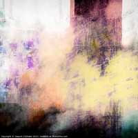 Buy canvas prints of Abstract messy backgrounds with diluted and dirty colors and gra by Joaquin Corbalan
