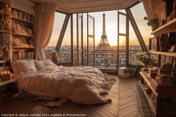  Paris reveals its soul through grandiose windows, captivating h Picture Board by Joaquin Corbalan