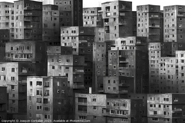 Dark, sad and gloomy cities full of cement and depressive. Ai ge Picture Board by Joaquin Corbalan