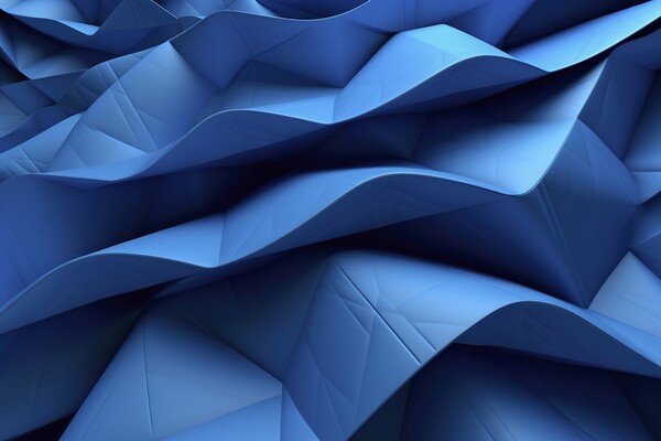 Abstract background of blue tones, modern gradient designs. Ai g Picture Board by Joaquin Corbalan