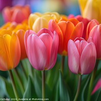 Buy canvas prints of Tulips are an industry at risk in the Netherlands  by Joaquin Corbalan