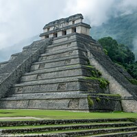 Buy canvas prints of A photo showcasing a large pyramid structure stand by Joaquin Corbalan