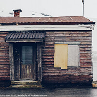 Buy canvas prints of old house surrounded by snow by Joaquin Corbalan