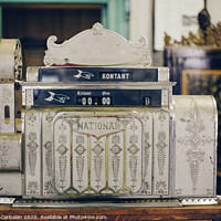 Buy canvas prints of old cash register by Joaquin Corbalan