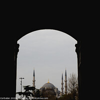 Buy canvas prints of minarets in the city for the prayer of the Muslim religion by Joaquin Corbalan