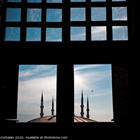 Buy canvas prints of minarets in the city for the prayer of the Muslim religion by Joaquin Corbalan