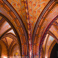Buy canvas prints of Chapel decorated with beautiful paintings by Joaquin Corbalan