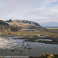 Buy canvas prints of Spectacular glacier landscapes of Iceland. by Joaquin Corbalan
