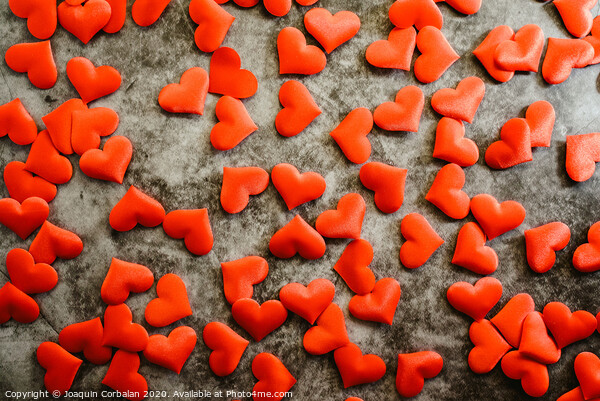 Background of red romantic hearts to usar on Valentine's Day Picture Board by Joaquin Corbalan