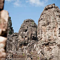 Buy canvas prints of Ruins of ancient temples around the religious complex of Angkor Thom by Joaquin Corbalan