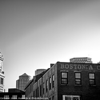 Buy canvas prints of  Old buildings in downtown Boston. by Joaquin Corbalan