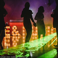 Buy canvas prints of Young people dancing in night club by Joaquin Corbalan