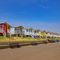 Buy canvas prints of Beach Huts  by Graham Long