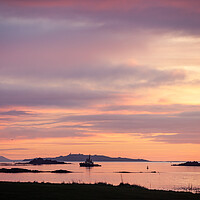 Buy canvas prints of Sunrise in Dalgety Bay by Richard Newton