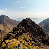 Buy canvas prints of The Rum Cuillin by Richard Newton