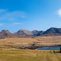 Buy canvas prints of Harris Bay on the Isle of Rum by Richard Newton