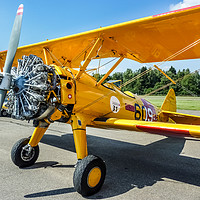 Buy canvas prints of Stearman Aircraft   by Mike C.S.