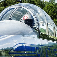 Buy canvas prints of Pilatus P-3 Aircraft  by Mike C.S.