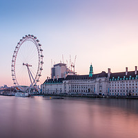 Buy canvas prints of London Eye by Lubos Fecenko