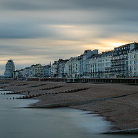 Buy canvas prints of Hastings Sunset by Lubos Fecenko