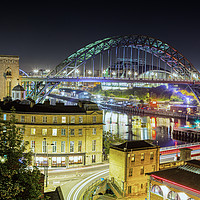 Buy canvas prints of Tyne Bridge Newcastle Upon Tyne by Kevin Sloan